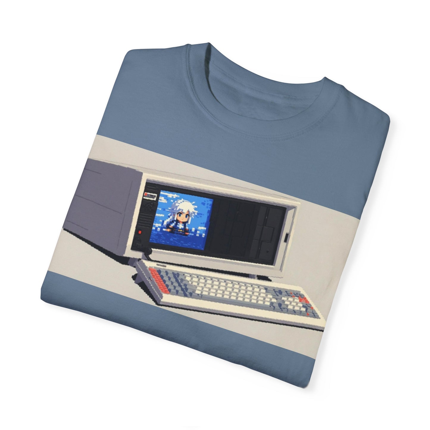 Classic Luggable PC T-Shirt - Pixel Art Color