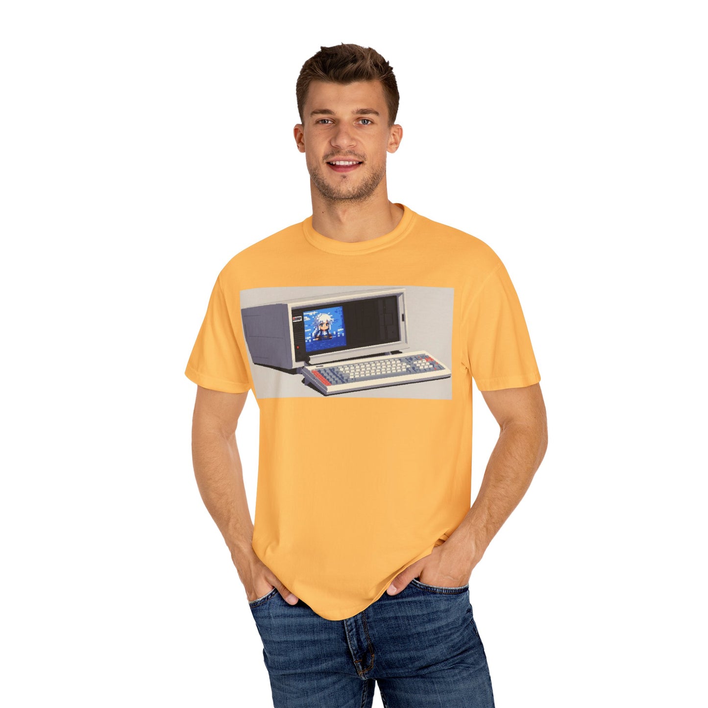 Classic Luggable PC T-Shirt - Pixel Art Color