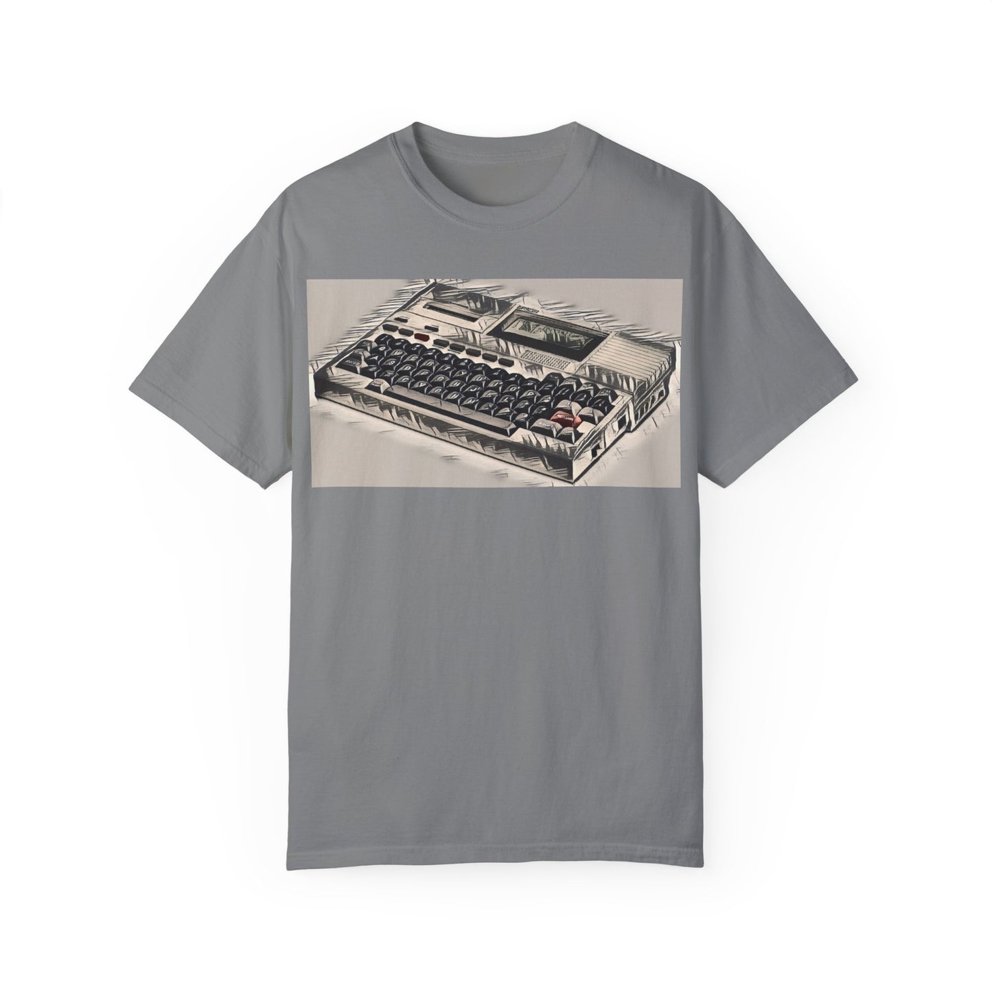 Classic Laptop Computer T-Shirt - Ink Art Limited Color
