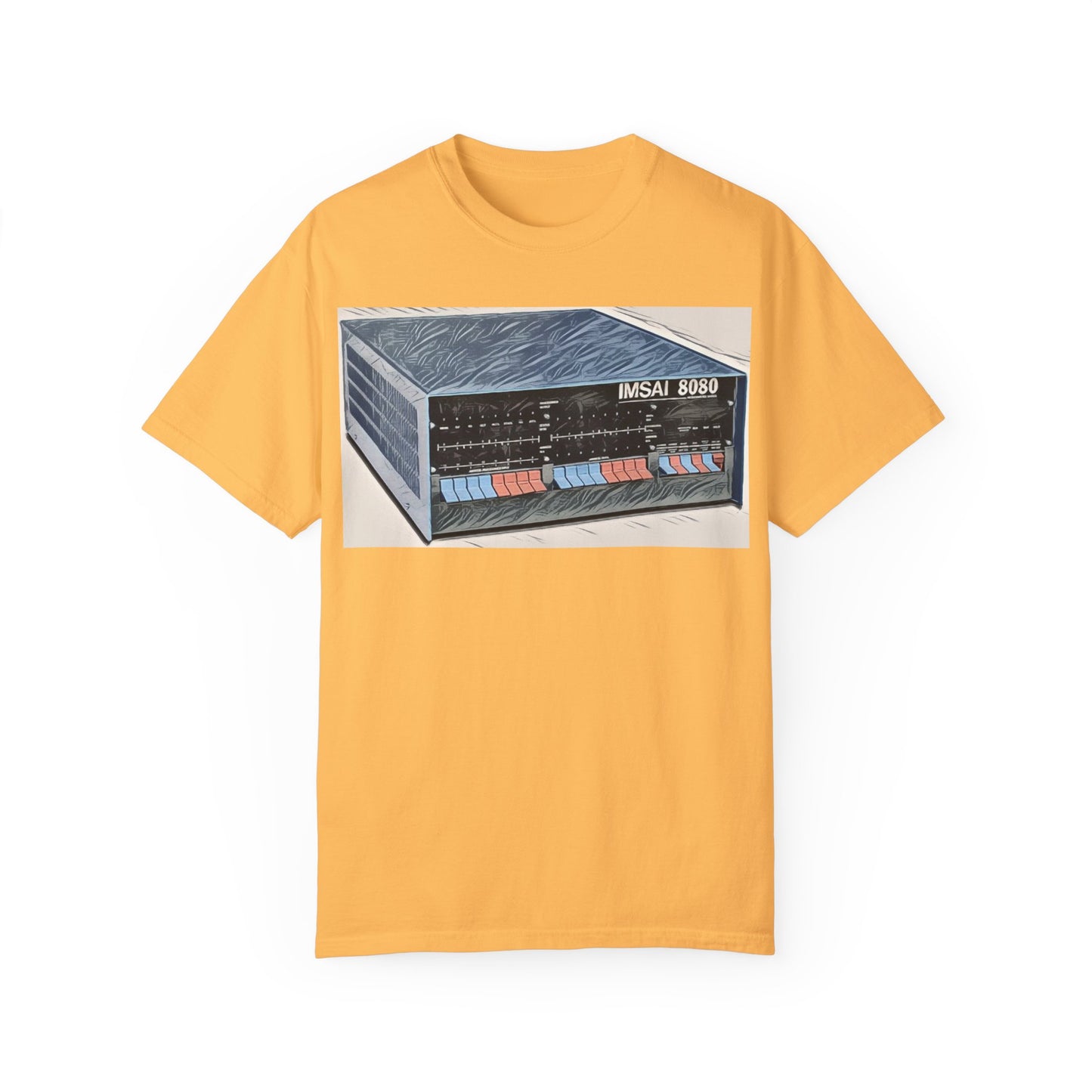 IMSAI 8080 Computer T-Shirt - Ink Art Limited Color