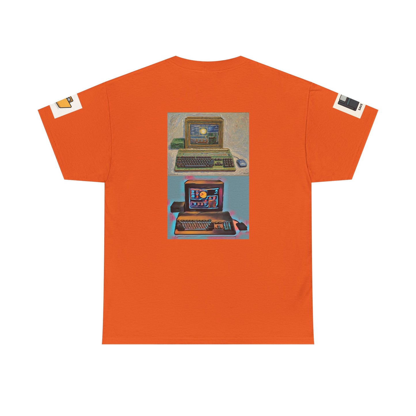 Retro Computer Tee — Vintage PC Graphic T‑Shirt for Tech Lovers