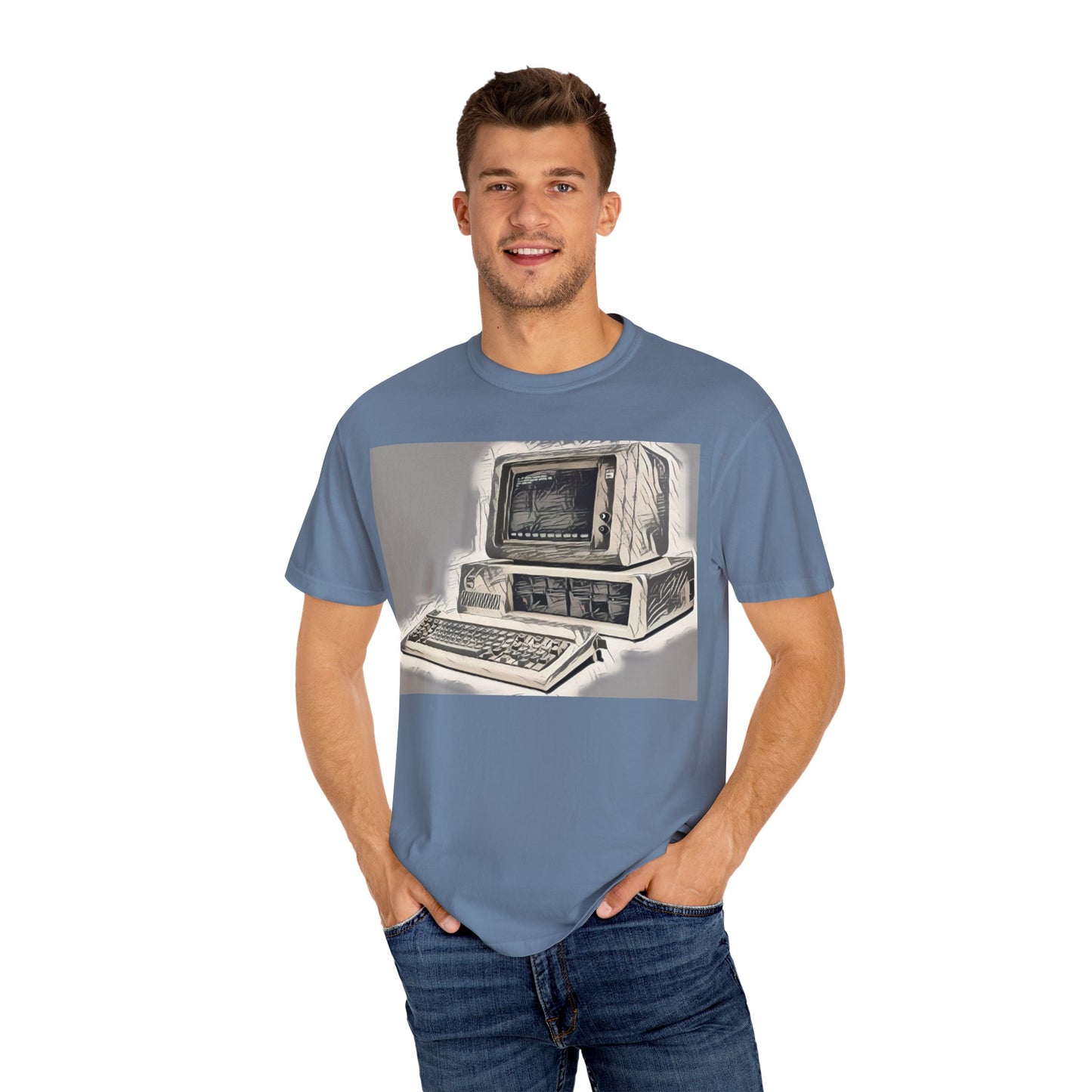 Classic PC T-Shirt - Ink Art Monochrome