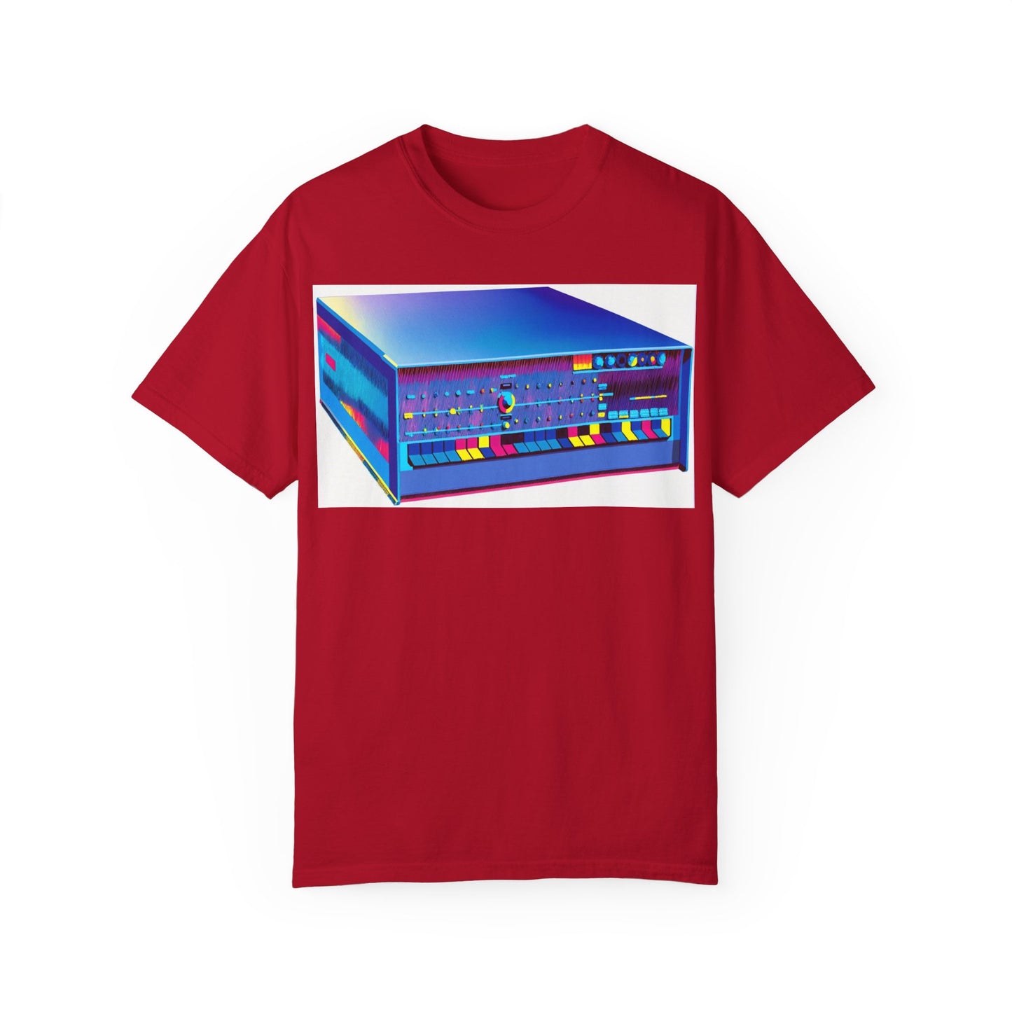 IMSAI 8080 Computer T-Shirt - Modern Art Multi-Color
