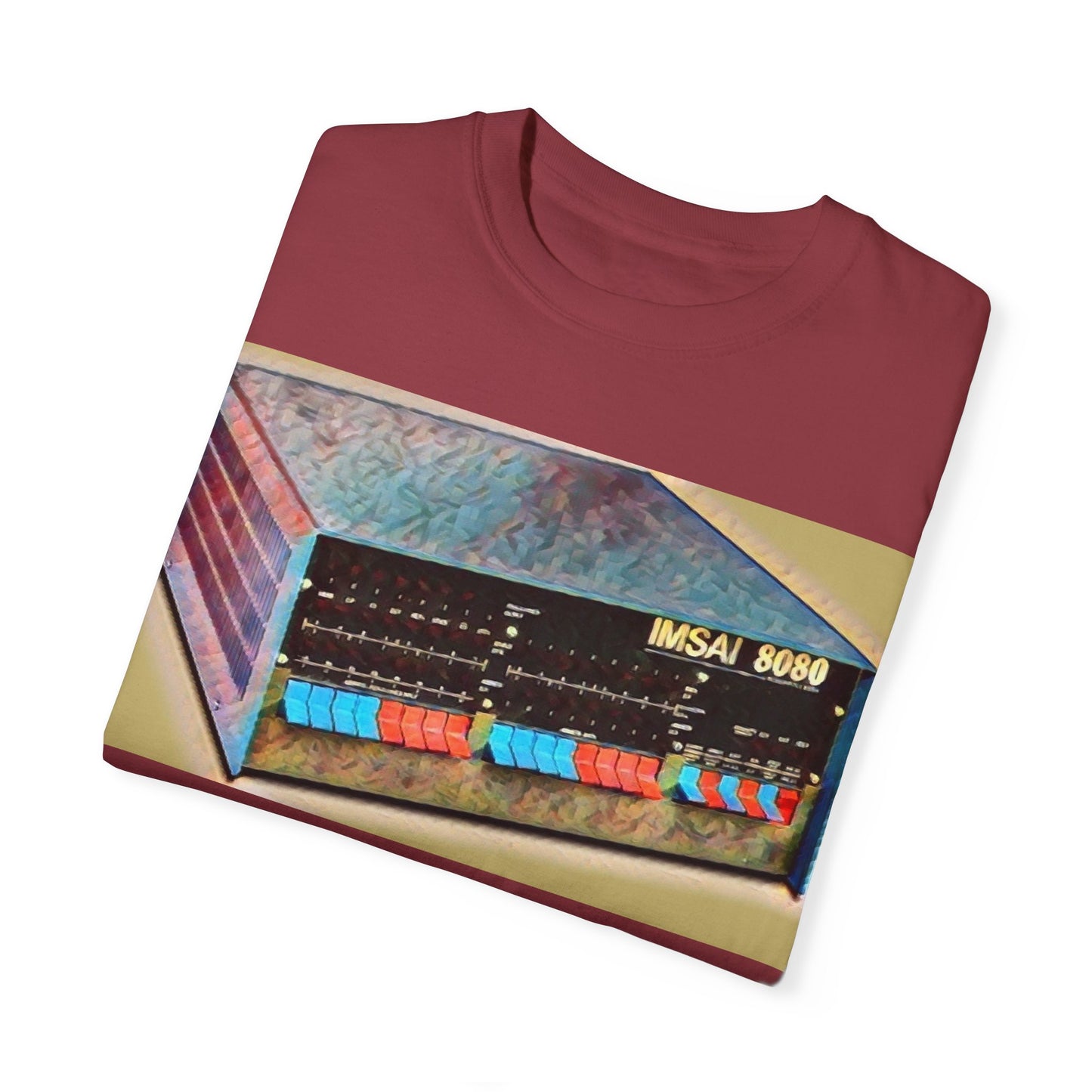 IMSAI 8080 Computer T-Shirt - Paint Art Color