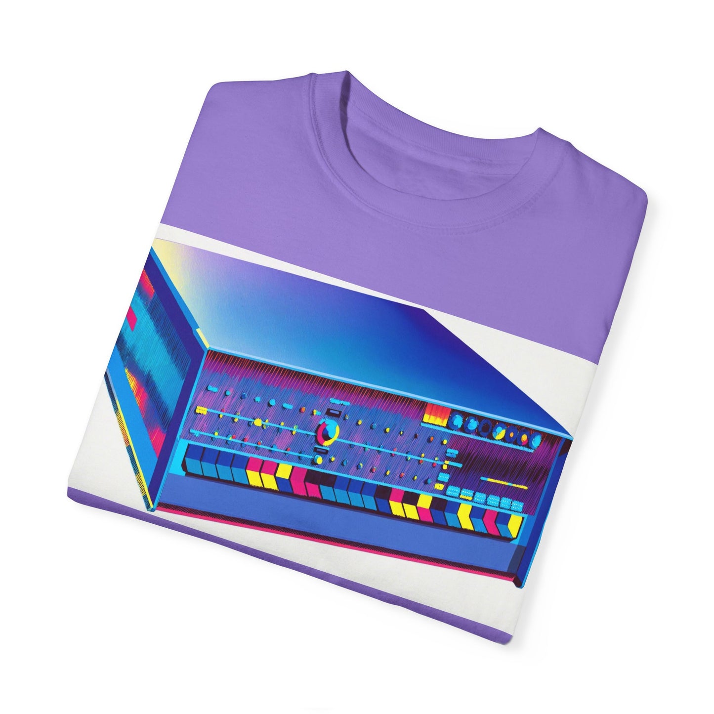 IMSAI 8080 Computer T-Shirt - Modern Art Multi-Color