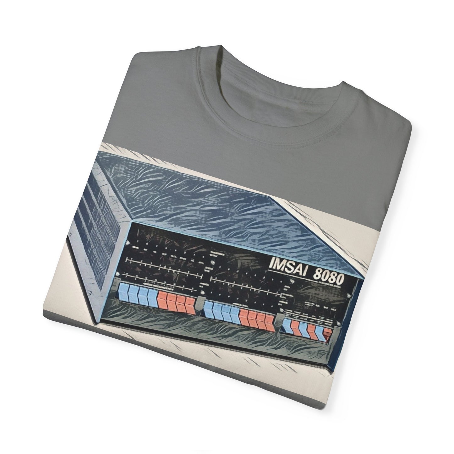 IMSAI 8080 Computer T-Shirt - Ink Art Limited Color