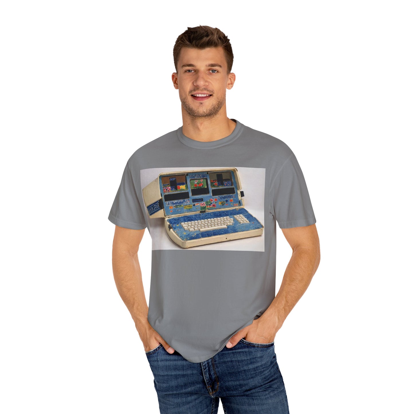 OSBORNE Computer T-Shirt - Floral Art Color