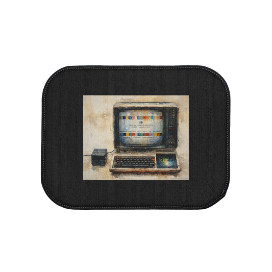 TI-99/4A Computer Inspired Car Floor Mat, Base Style, Retro Auto Accessories, Unique Gift for Tech Lovers, Fun Car Decor, Nostalgic Home Decor