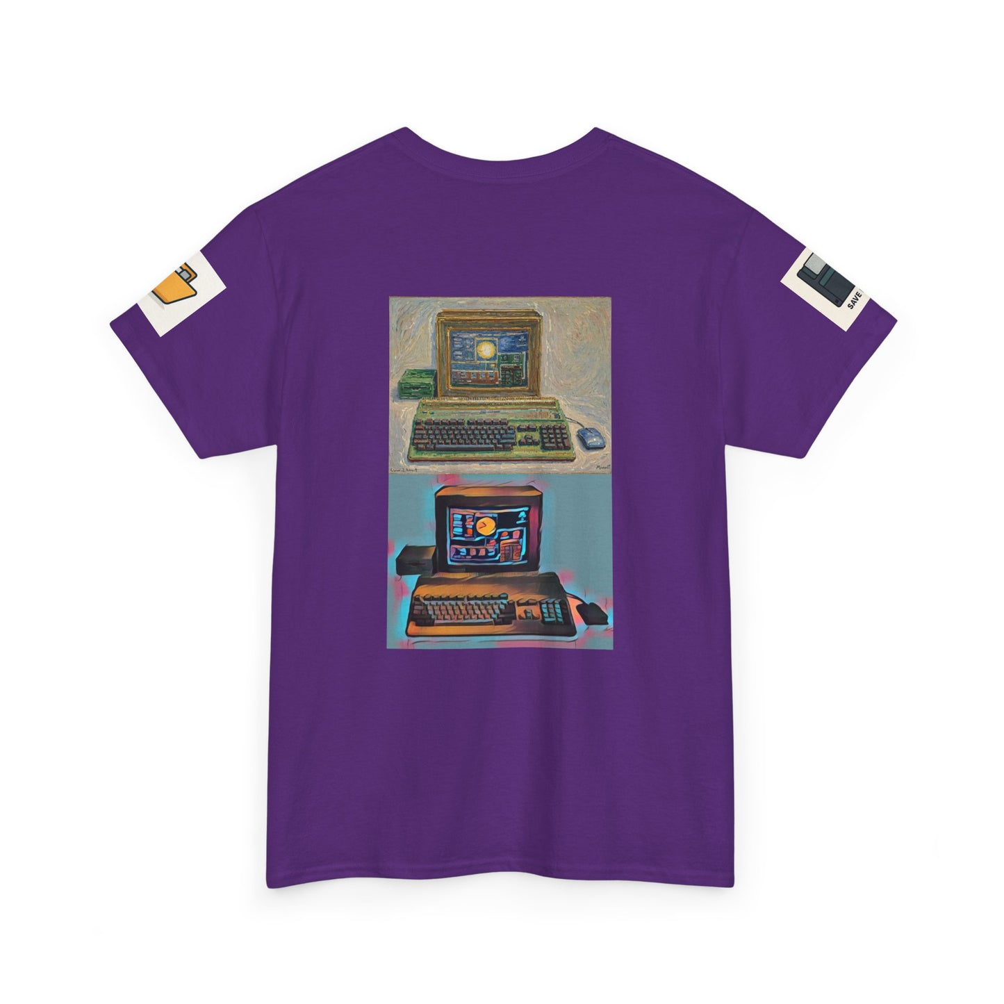 Retro Computer Tee — Vintage PC Graphic T‑Shirt for Tech Lovers