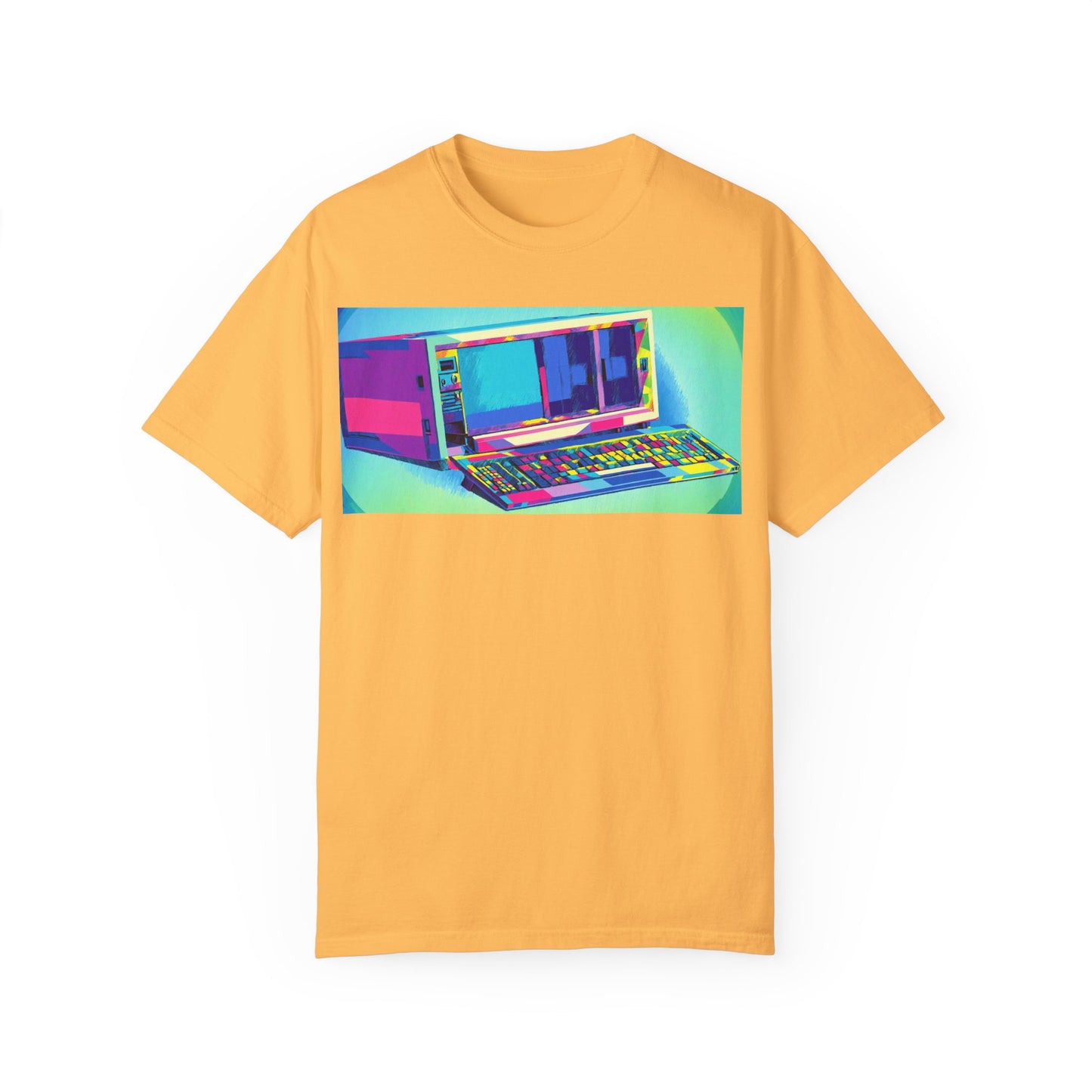 Classic Luggable PC T-Shirt - Print Art Multi-Color