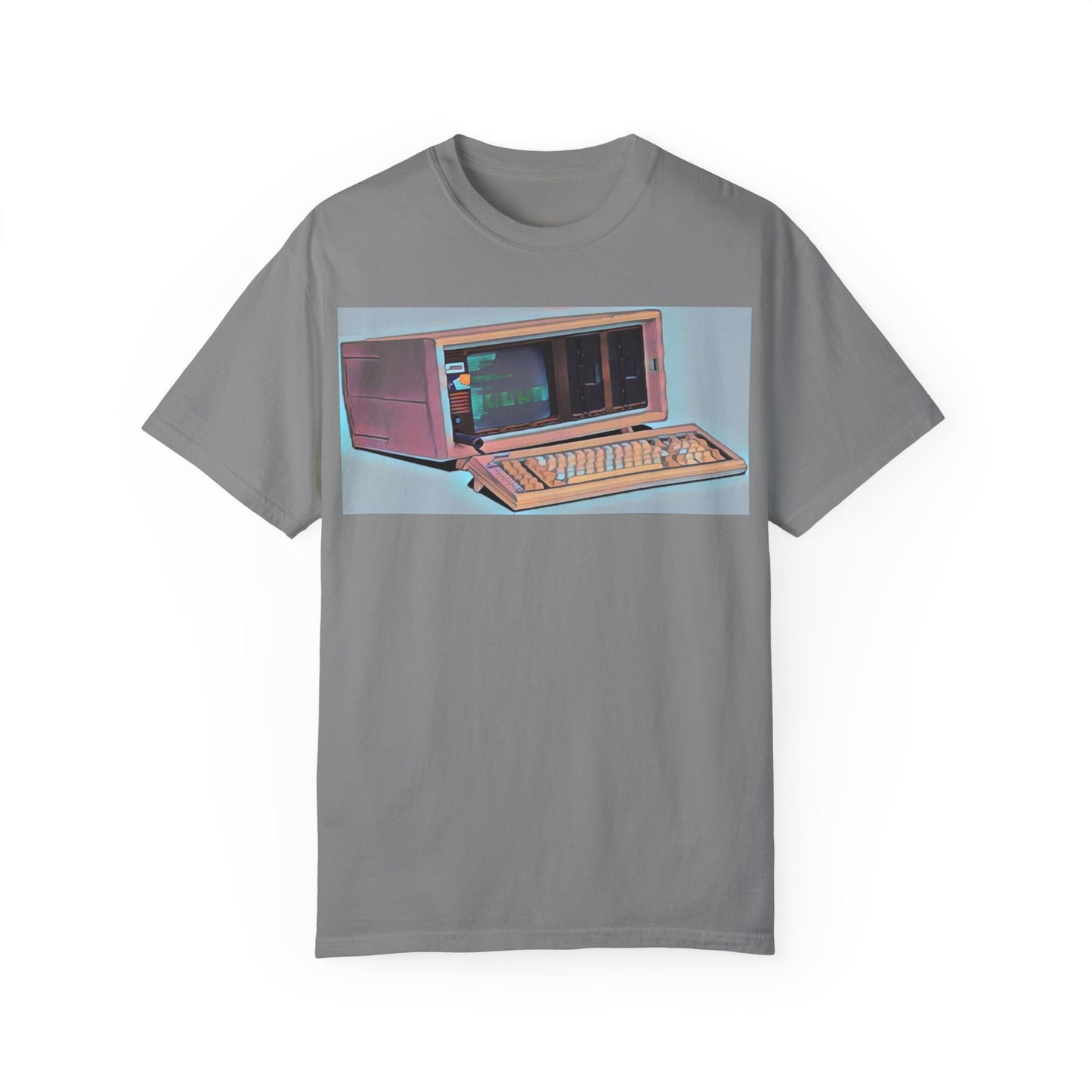 Classic Luggable PC T-Shirt - Modern Art Color