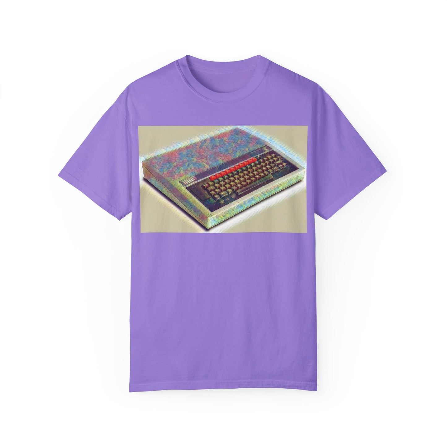 Classic Micro Computer T-Shirt - Paint Art Color