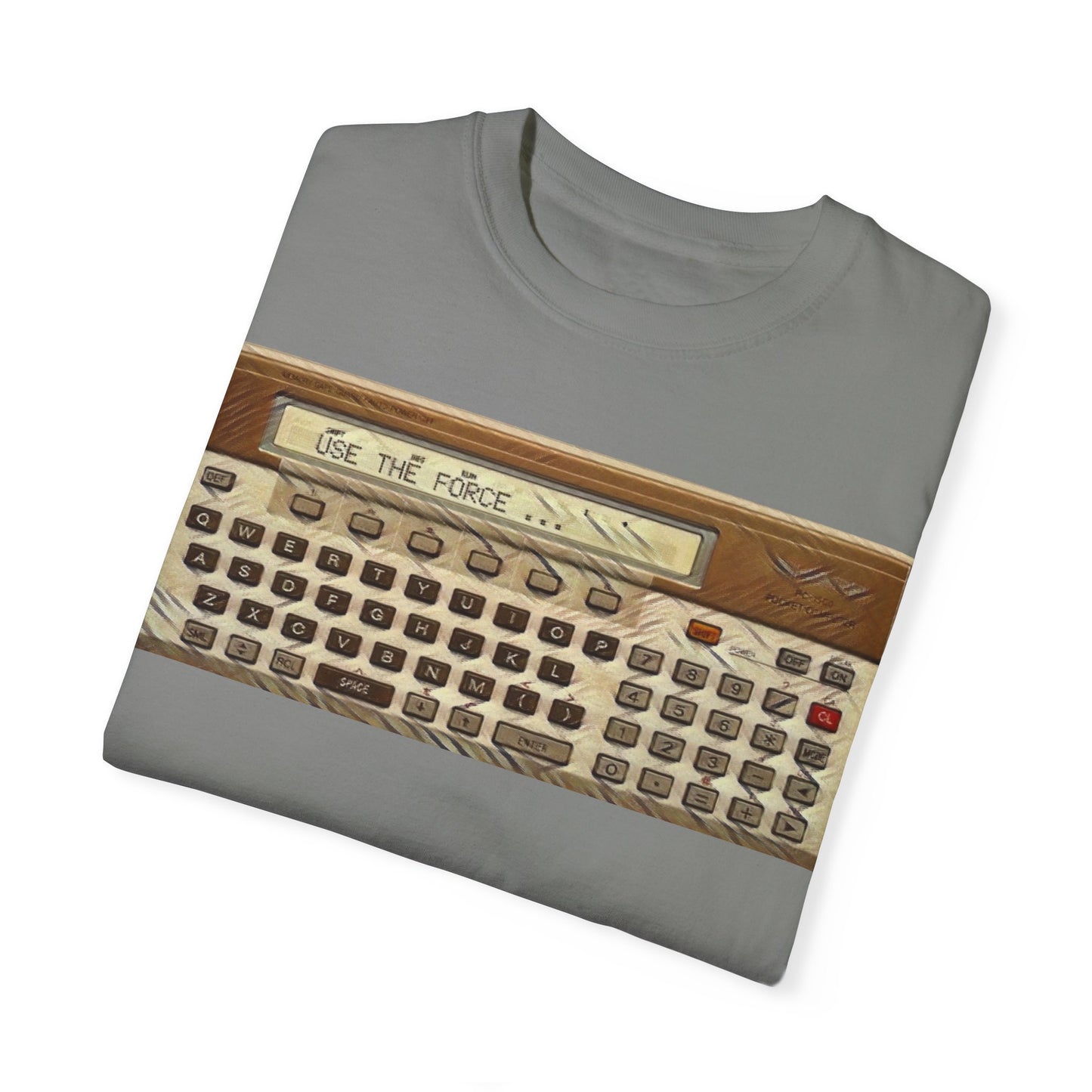 Pocket Computer T-Shirt "Use the force..."