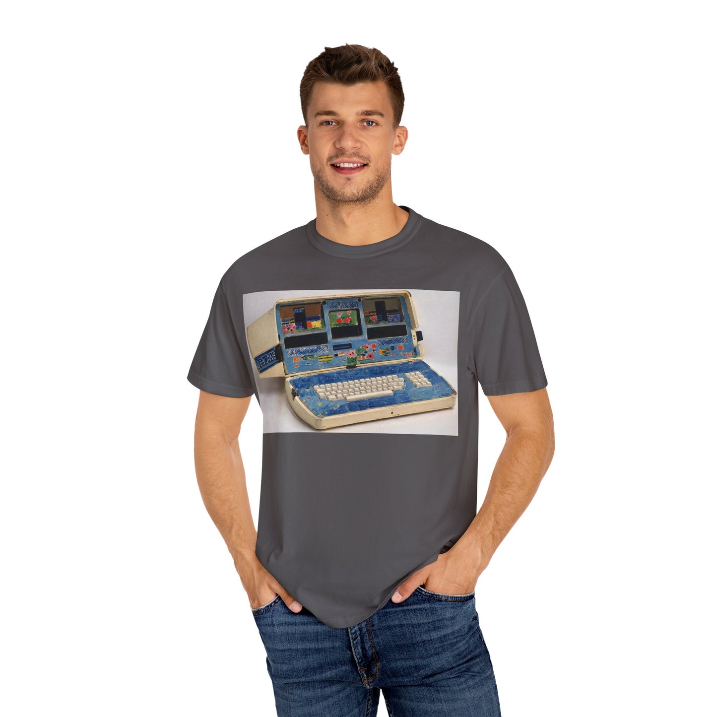 OSBORNE Computer T-Shirt - Floral Art Color