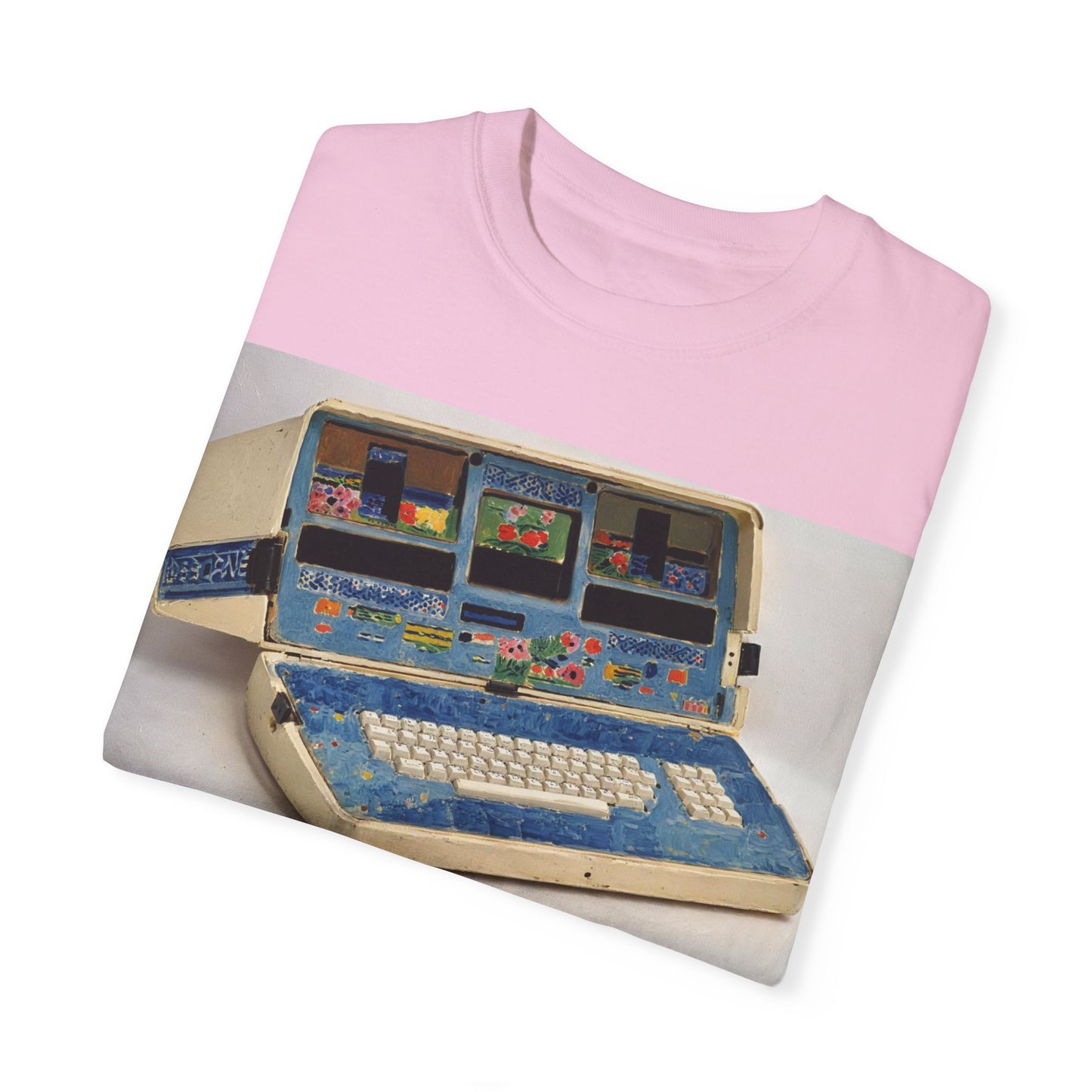 OSBORNE Computer T-Shirt - Floral Art Color
