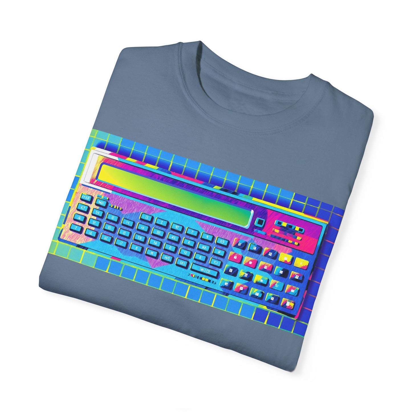 Classic Pocket PC T-Shirt - Modern Art Multi-Color
