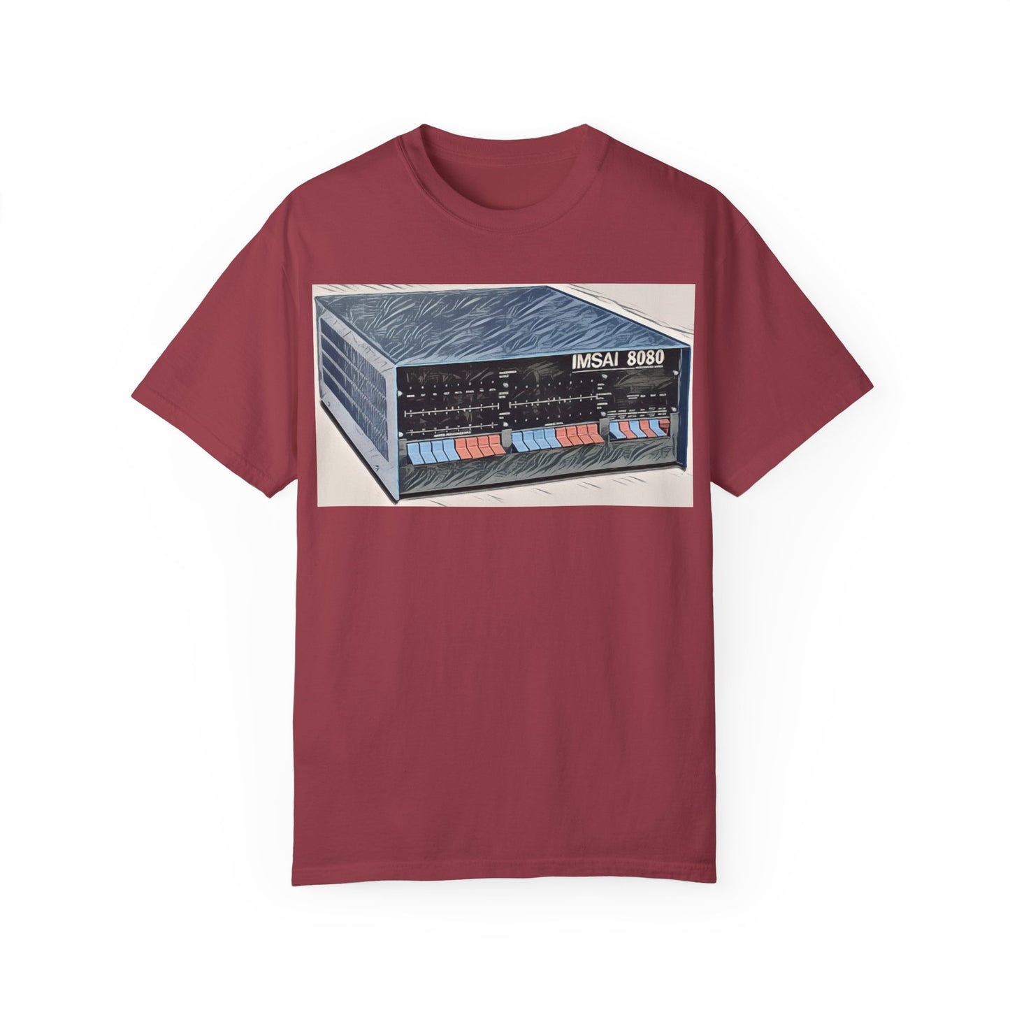 IMSAI 8080 Computer T-Shirt - Ink Art Limited Color