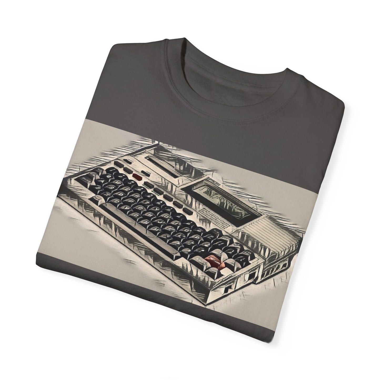 Classic Laptop Computer T-Shirt - Ink Art Limited Color