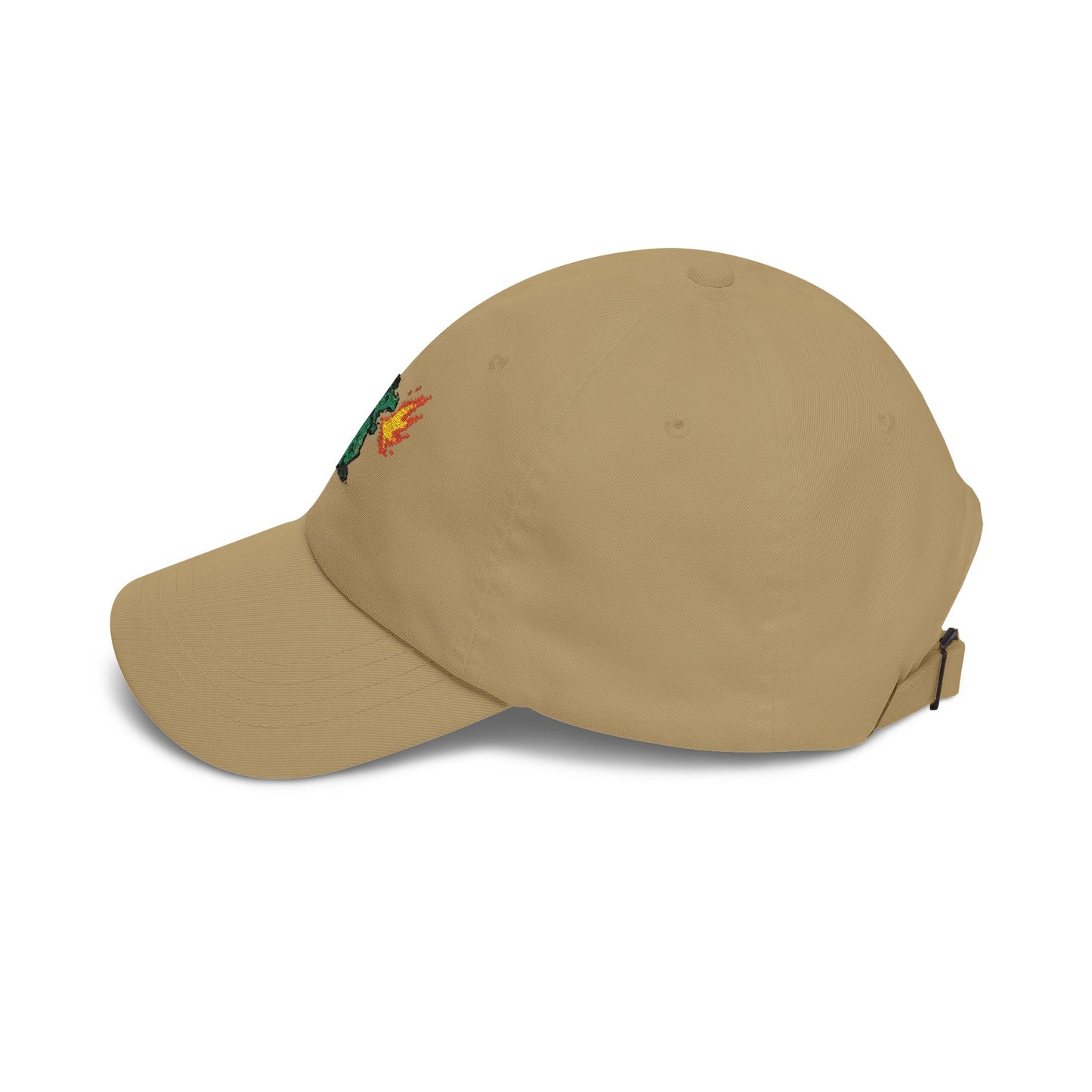 Pixel Dragon Dad Cap — Retro Gaming Fire-Breathing Dragon Baseball Hat