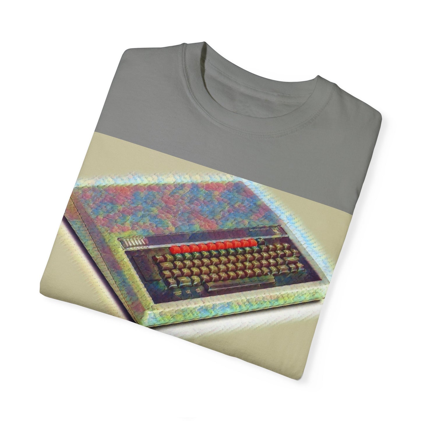 Classic Micro Computer T-Shirt - Paint Art Color
