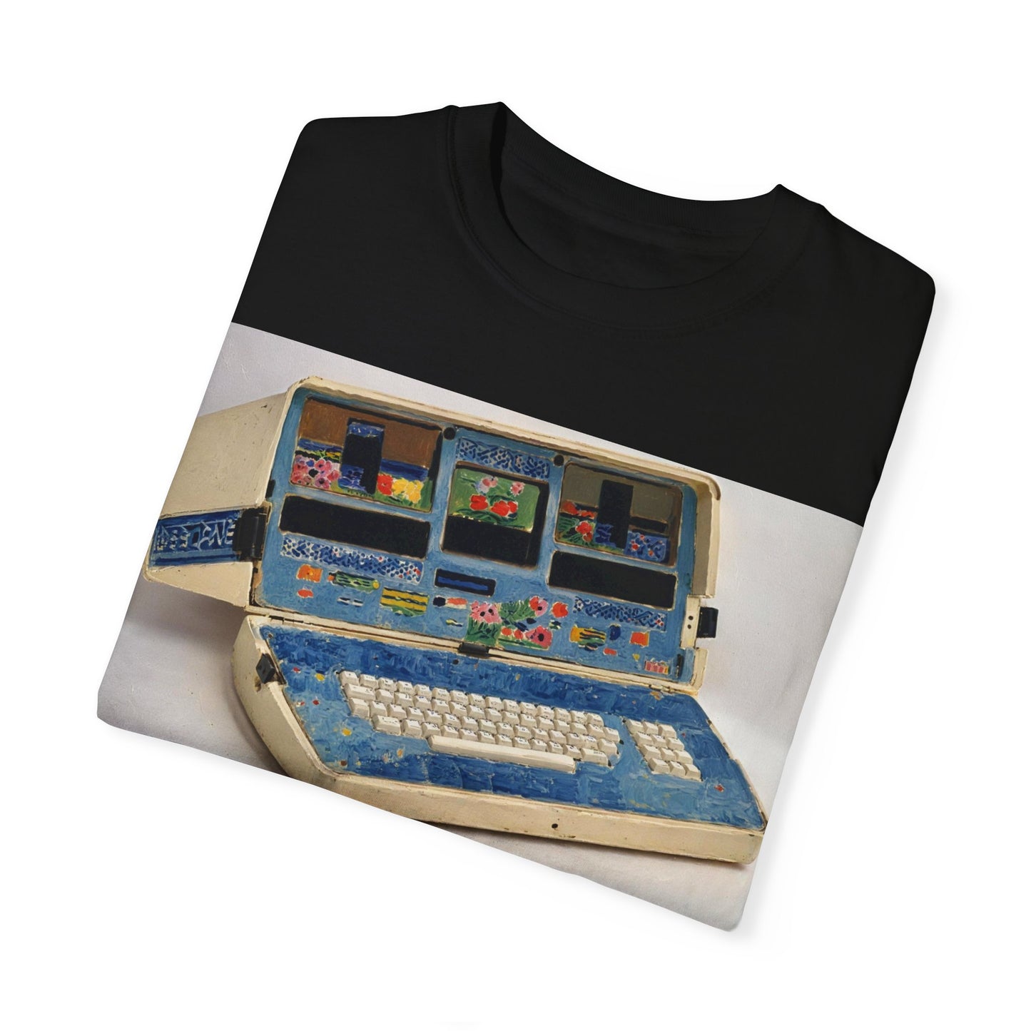 OSBORNE Computer T-Shirt - Floral Art Color