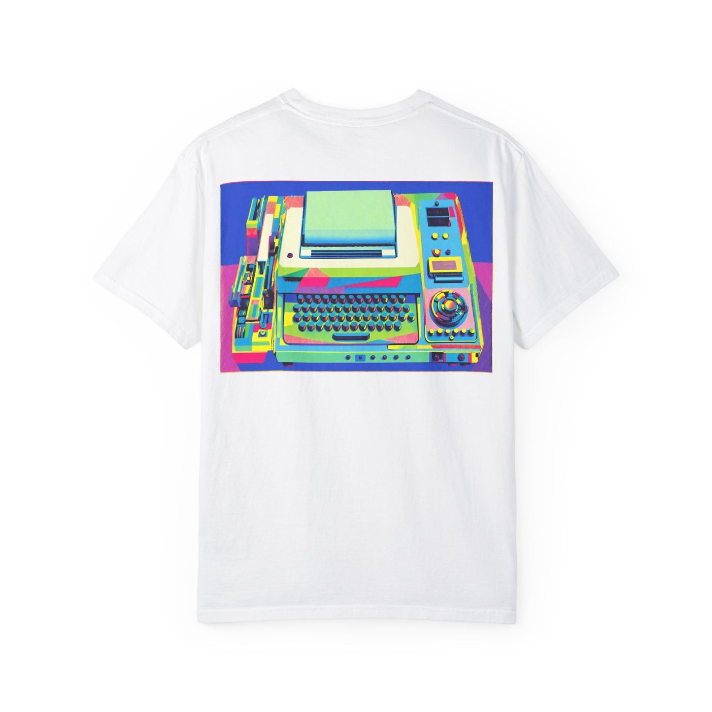 IMSAI 8080 Computer T-Shirt - Modern Art Multi-Color