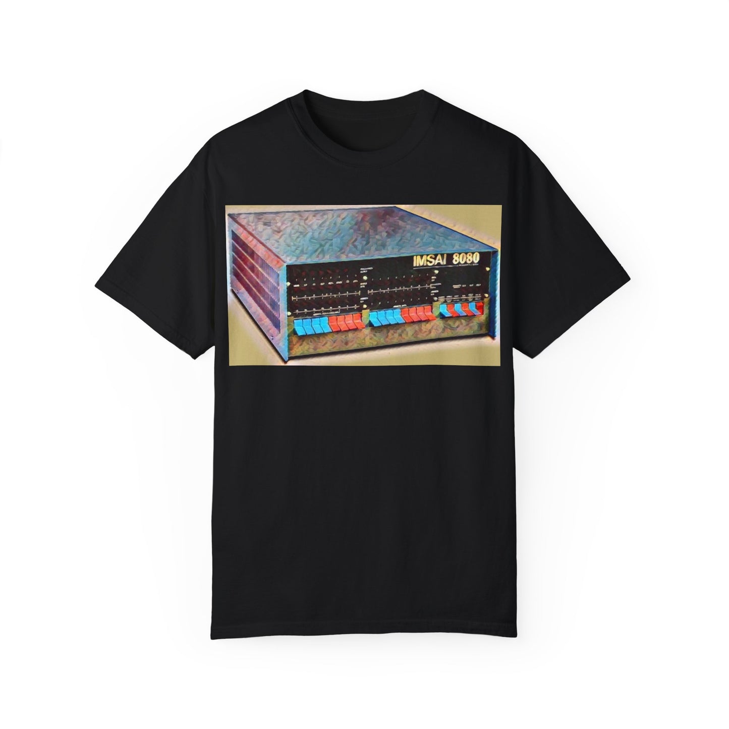 IMSAI 8080 Computer T-Shirt - Paint Art Color