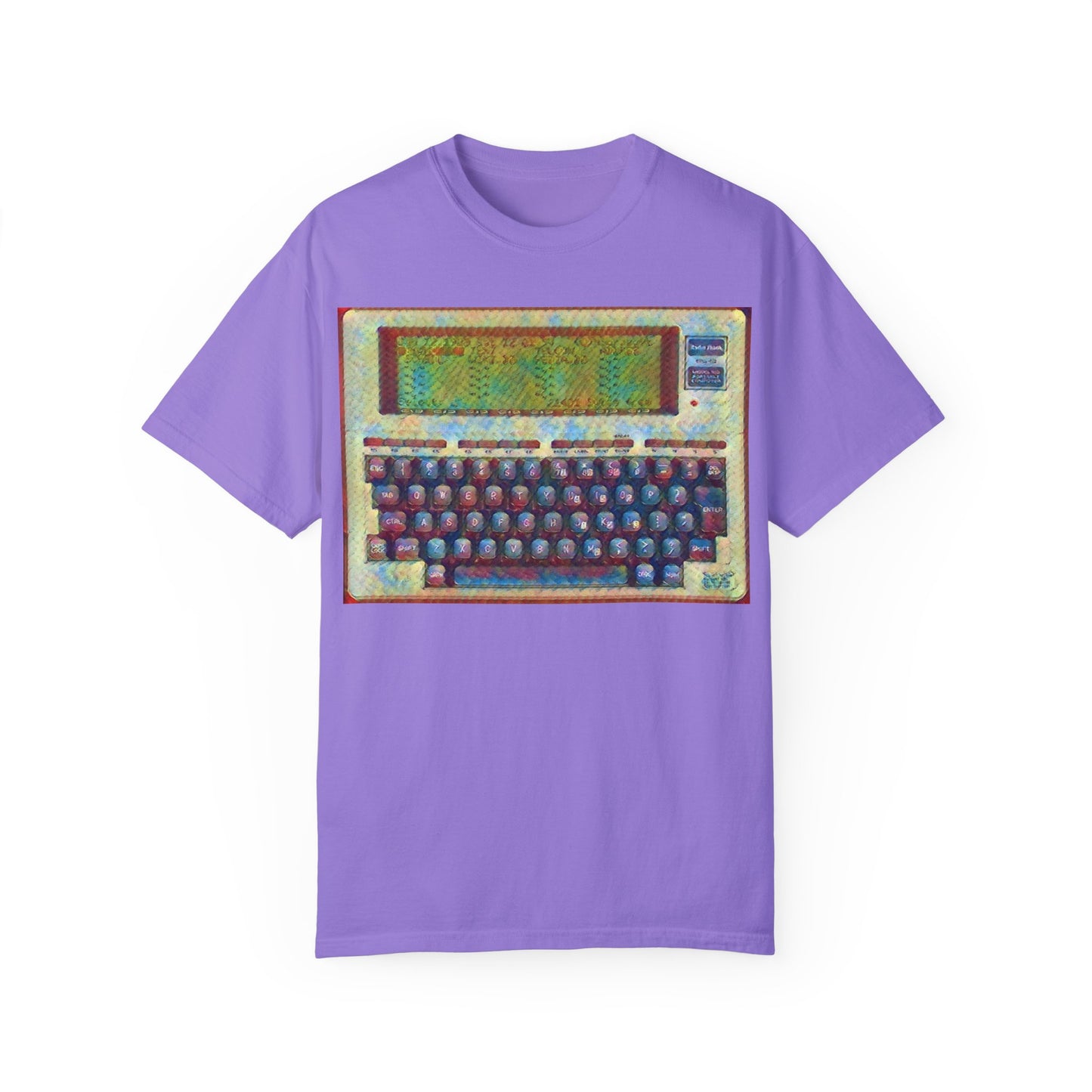 Classic Laptop PC T-Shirt - Paint Art Color