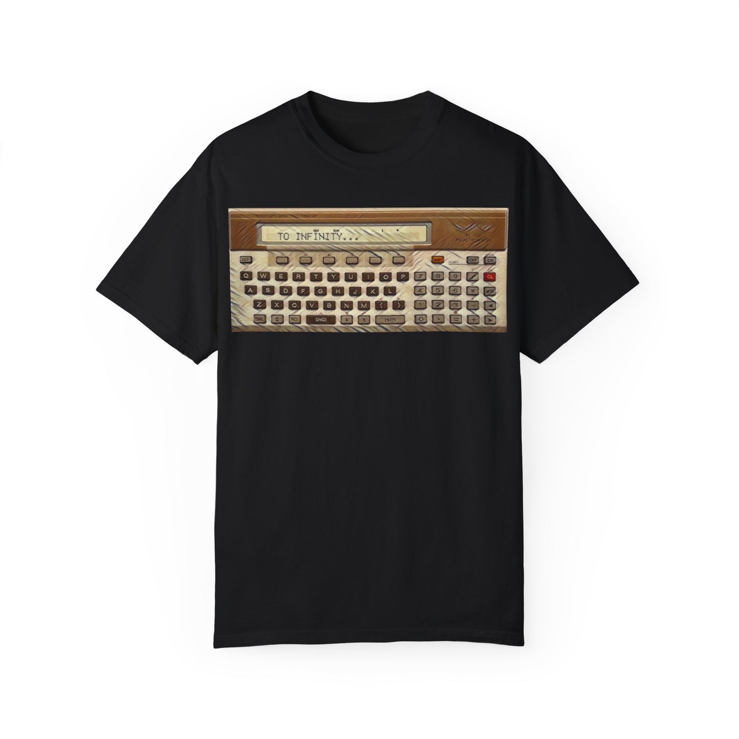 Pocket Computer T-Shirt "To Infinity...."
