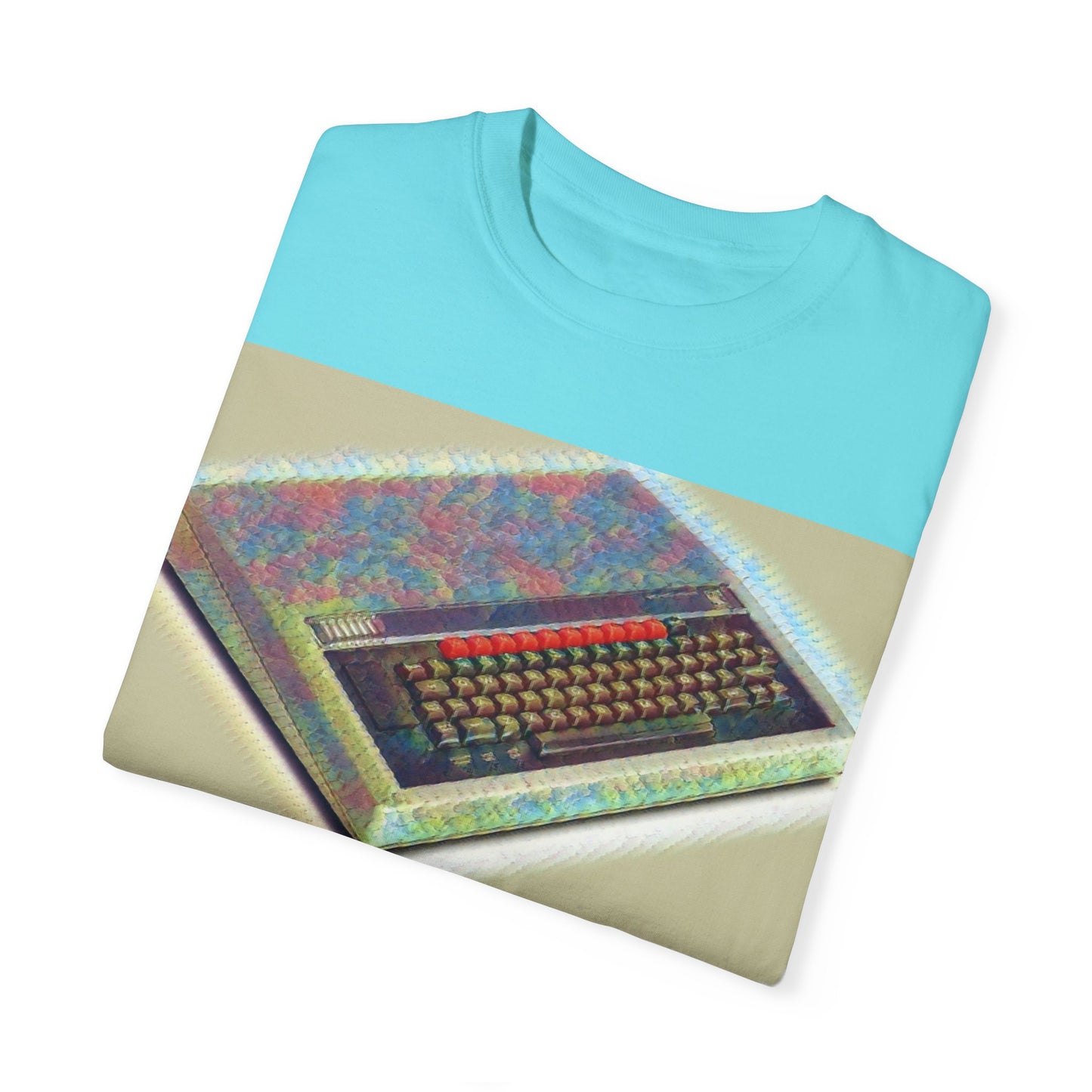 Classic Micro Computer T-Shirt - Paint Art Color