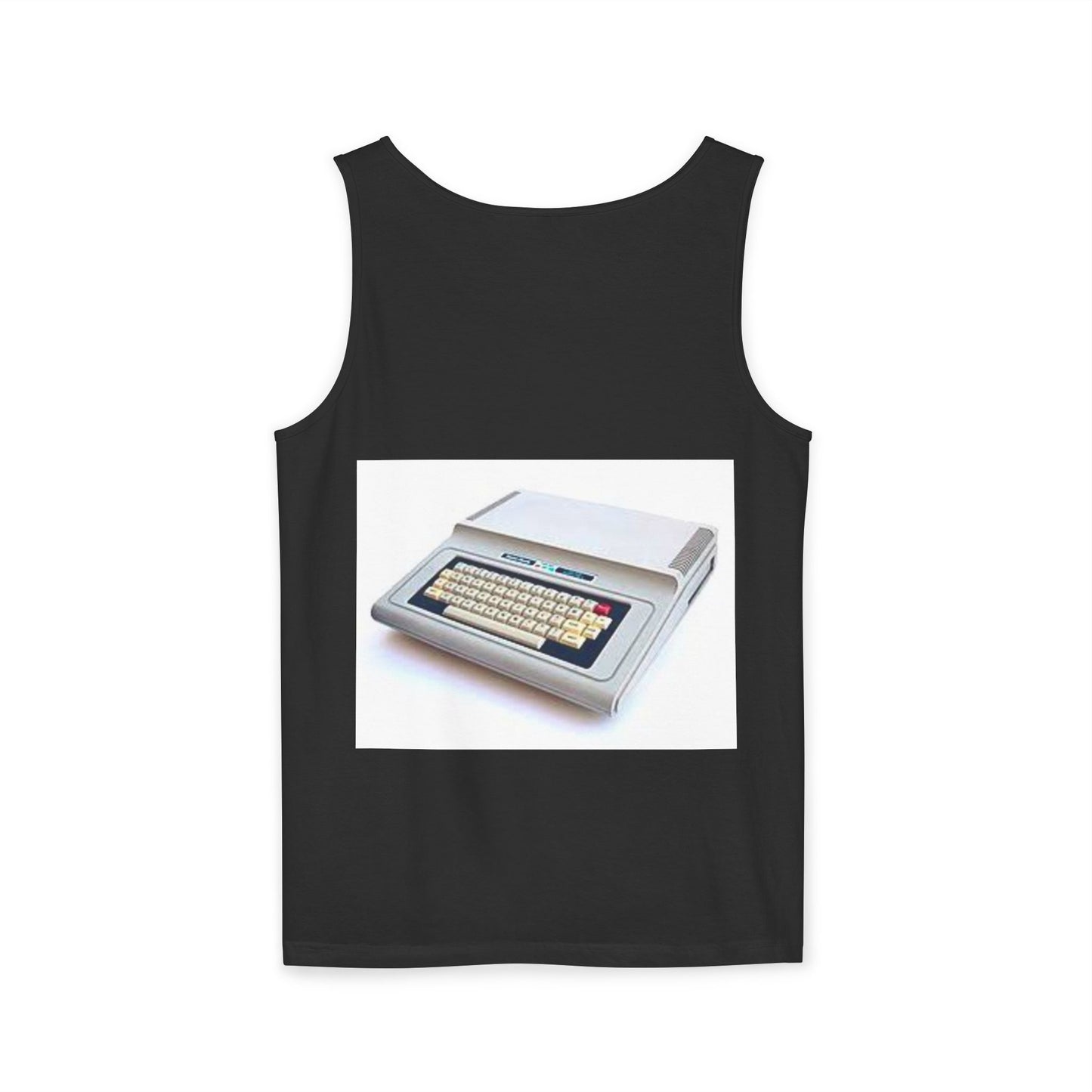 Virtual Tomato Recipe Themed Tank Top | Pixel Art | Unisex Retro Graphic Tee for Tech Lovers, Summer Fashion, Gift for Nerds, Festival Wear, 80s Style