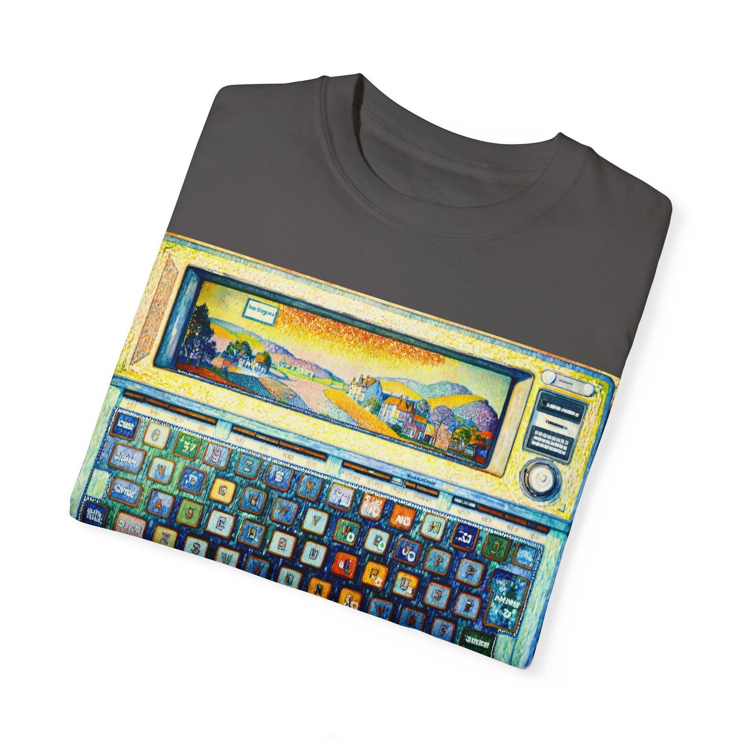 Classic Laptop PC T-Shirt - Paint Art Classic