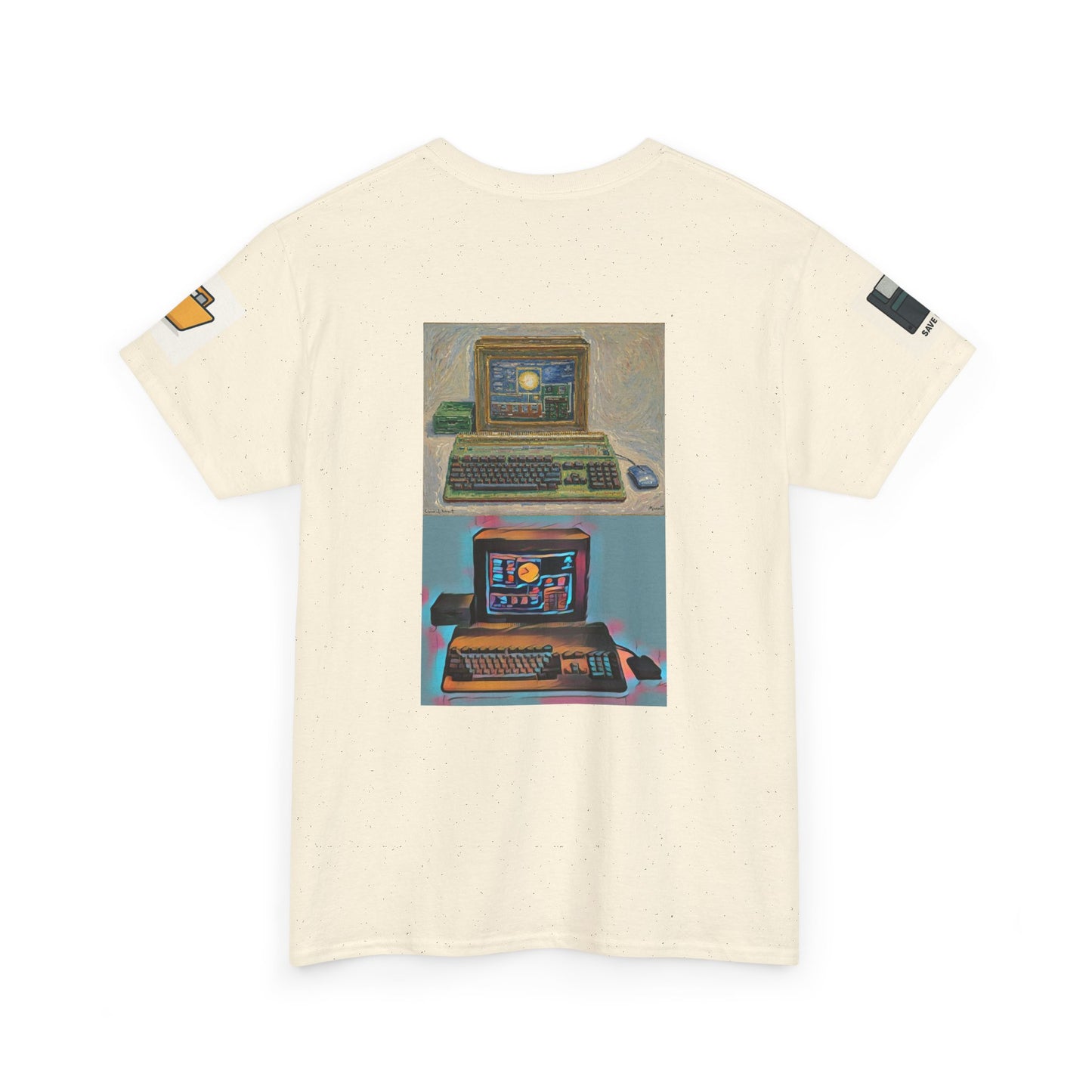 Retro Computer Tee — Vintage PC Graphic T‑Shirt for Tech Lovers