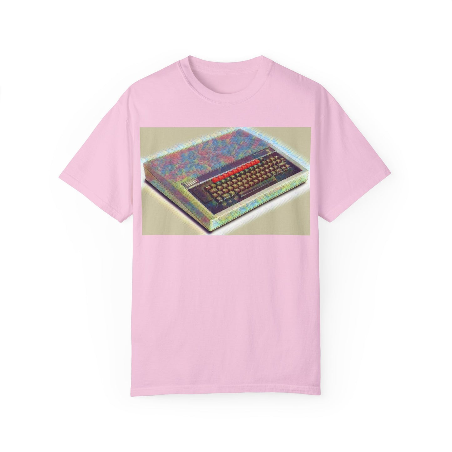 Classic Micro Computer T-Shirt - Paint Art Color