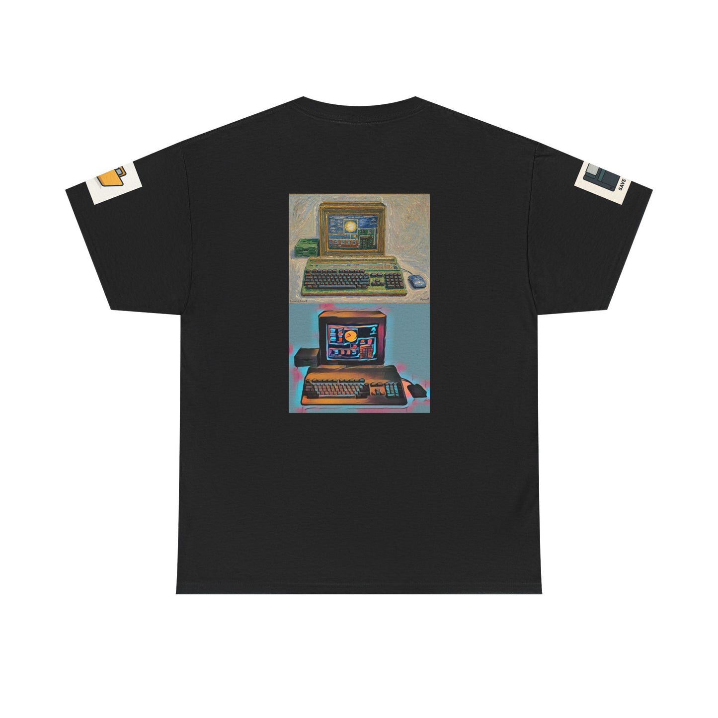Retro Computer Tee — Vintage PC Graphic T‑Shirt for Tech Lovers