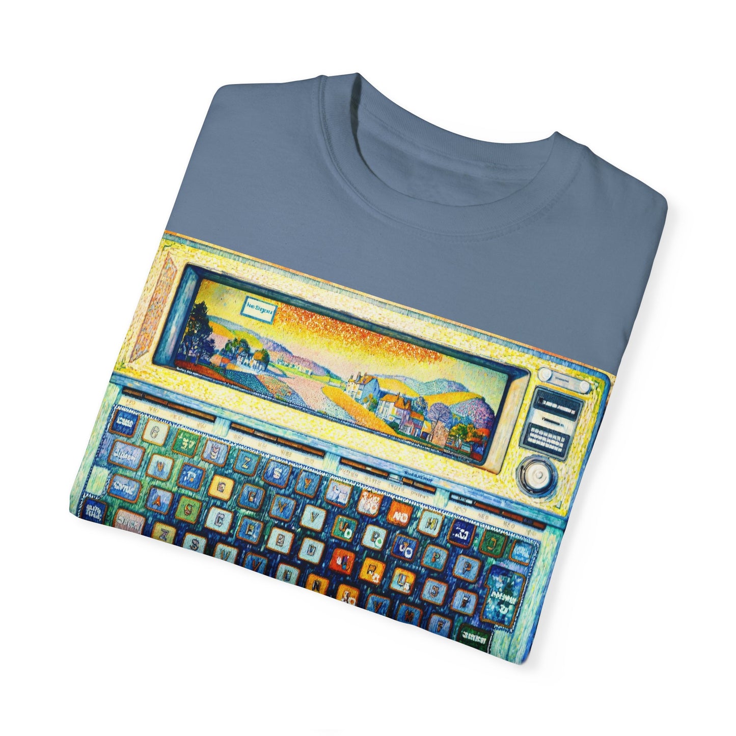 Classic Laptop PC T-Shirt - Paint Art Classic