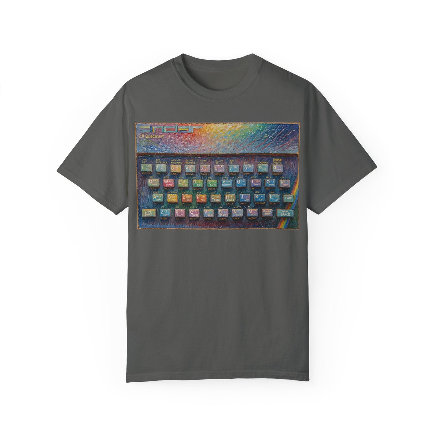 Sinclair Spectrum T-Shirt - Oil Paint Art Color