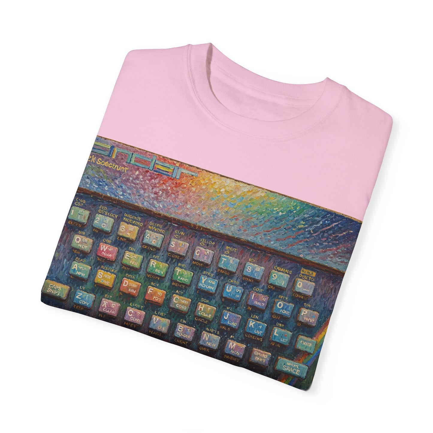 Sinclair Spectrum T-Shirt - Oil Paint Art Color
