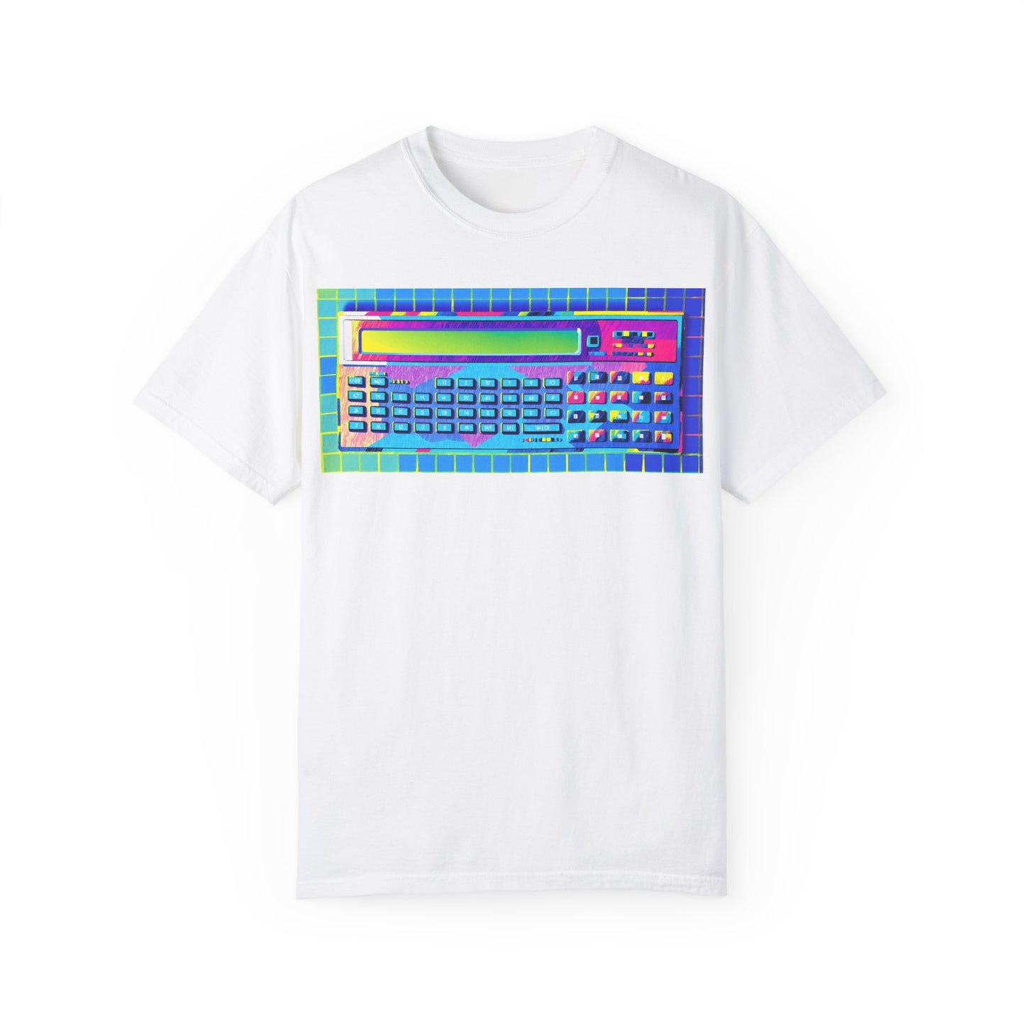 Classic Pocket PC T-Shirt - Modern Art Multi-Color