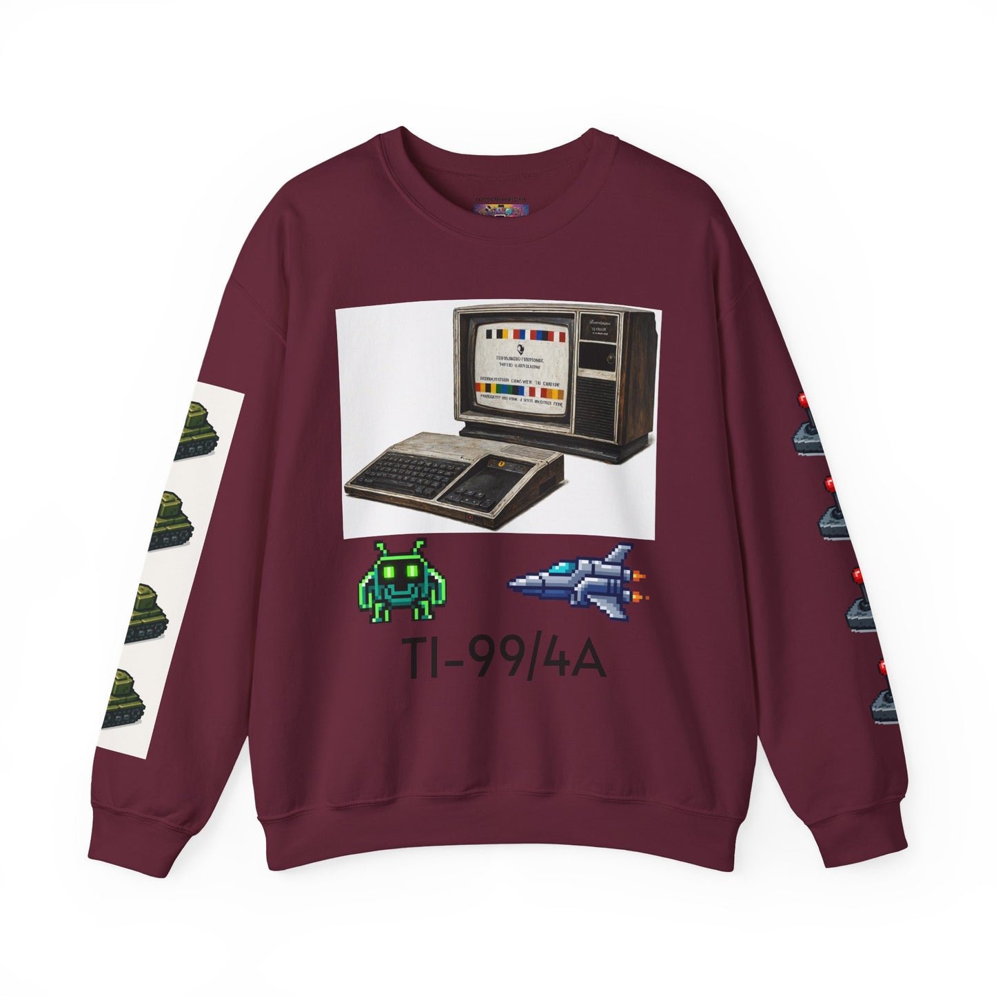 TI-99/4A Classic Gaming Crewneck Sweatshirt
