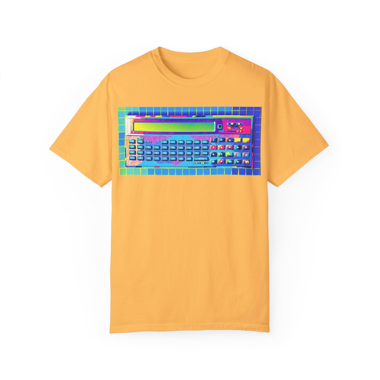 Classic Pocket PC T-Shirt - Modern Art Multi-Color
