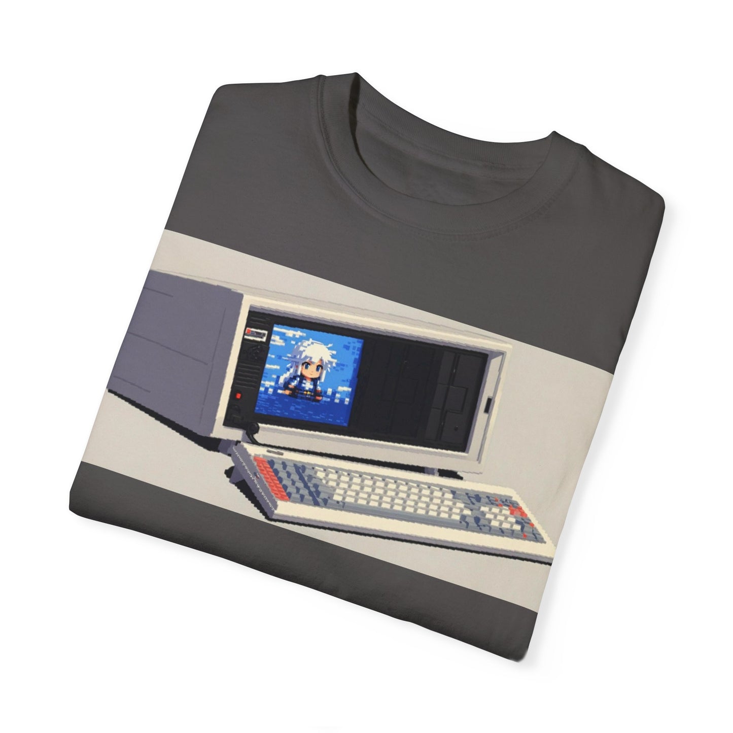 Classic Luggable PC T-Shirt - Pixel Art Color