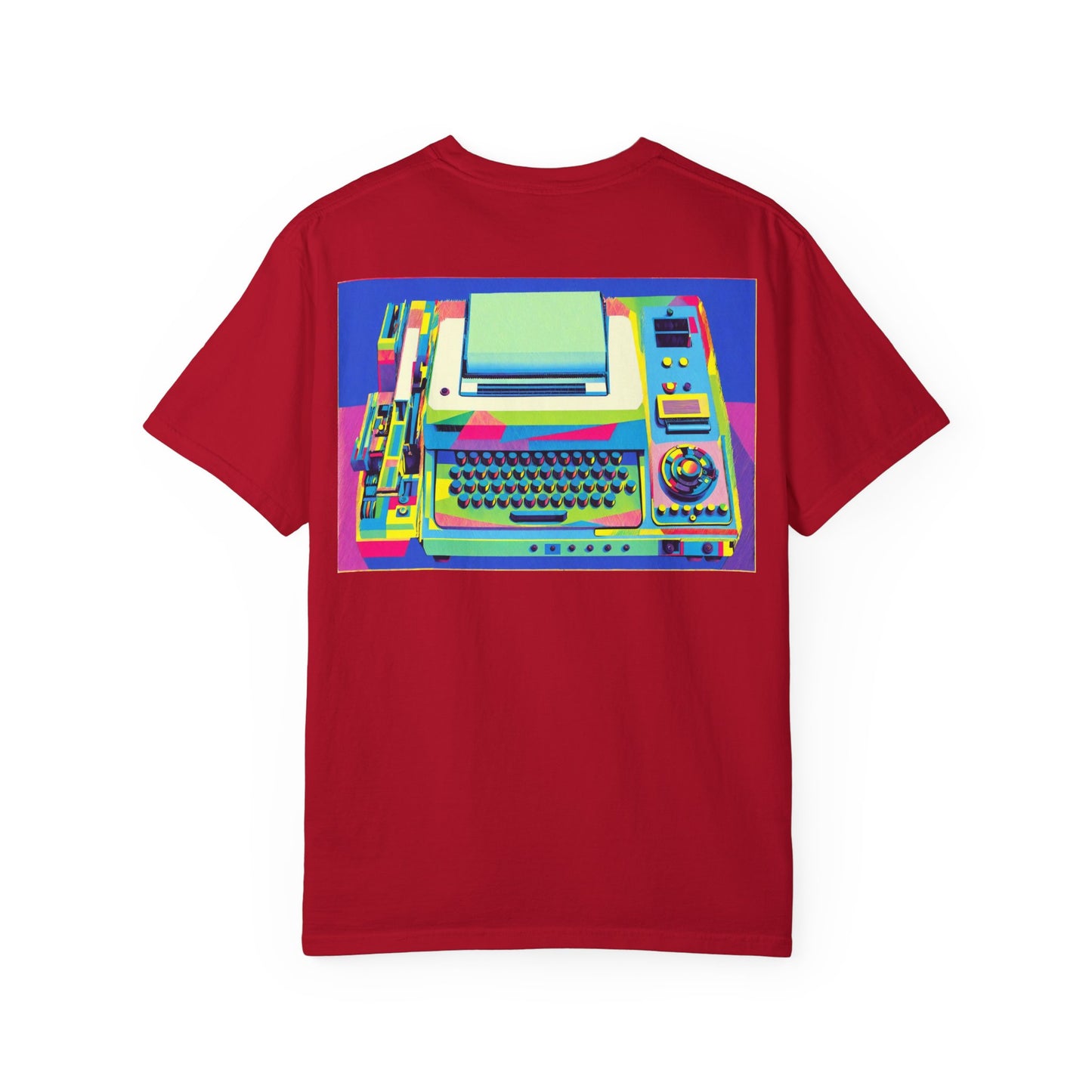 IMSAI 8080 Computer T-Shirt - Modern Art Multi-Color