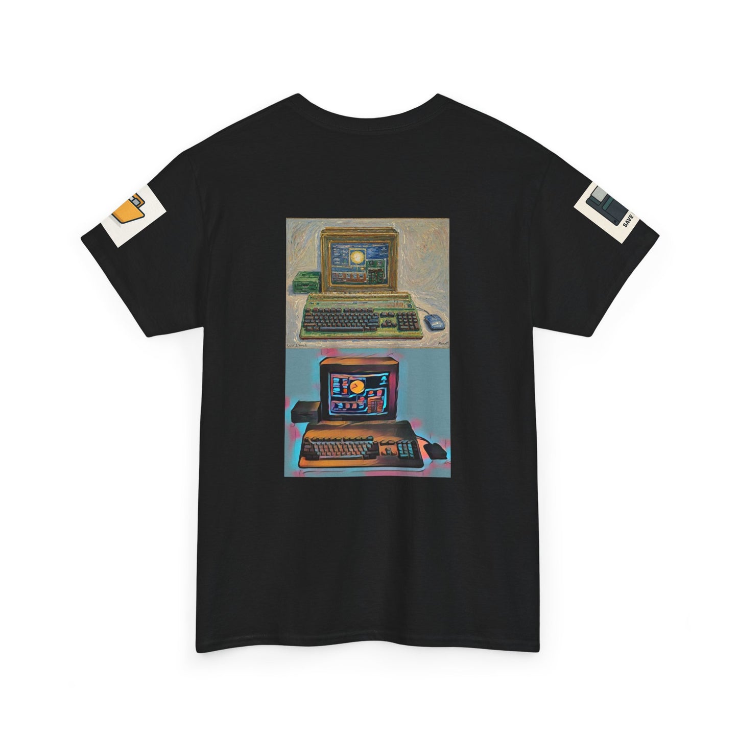 Retro Computer Tee — Vintage PC Graphic T‑Shirt for Tech Lovers