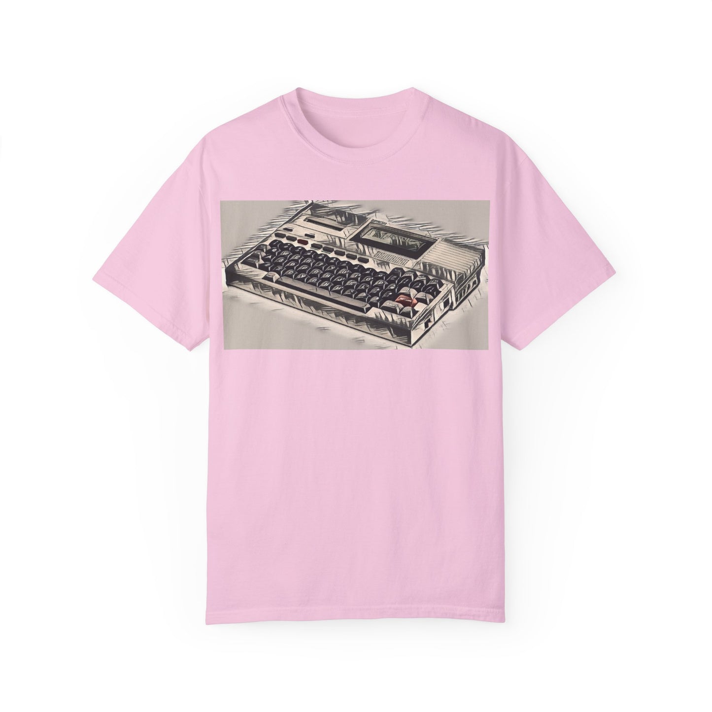 Classic Laptop Computer T-Shirt - Ink Art Limited Color