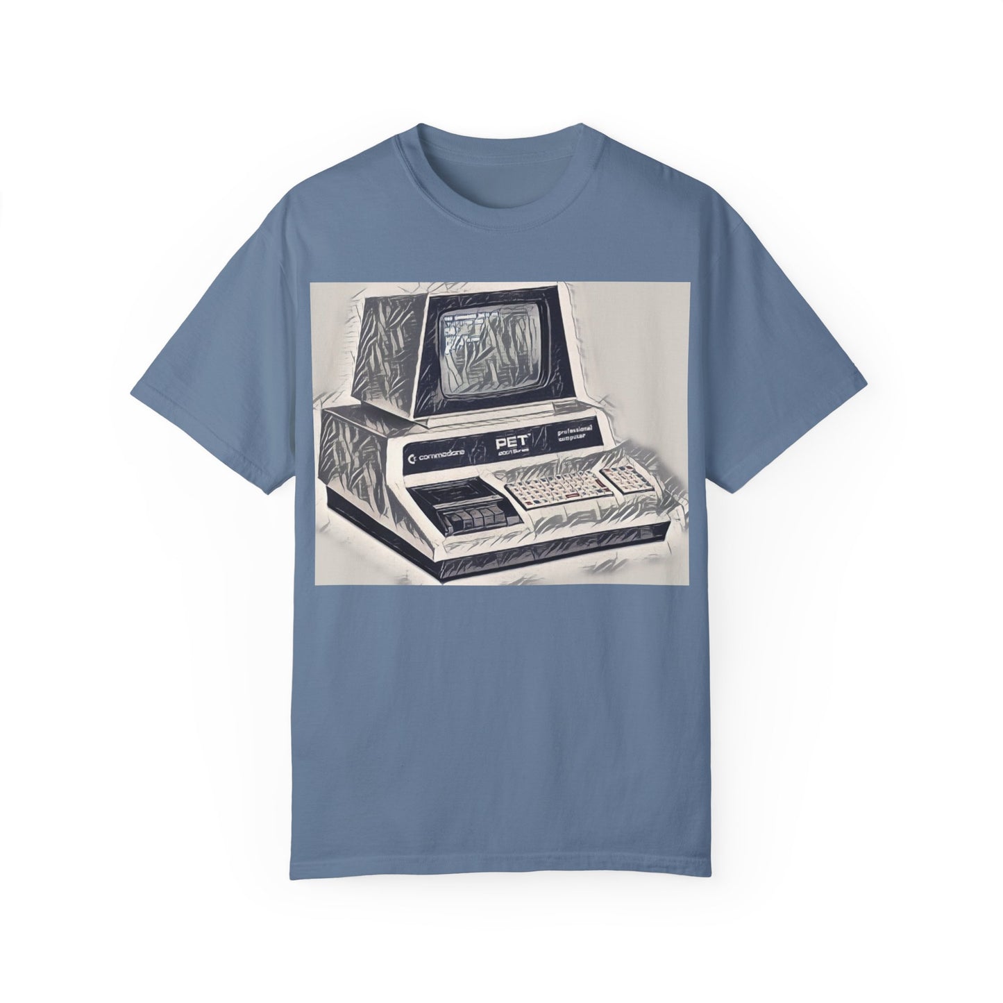 PET Computer T-Shirt - Ink Art Monochrome