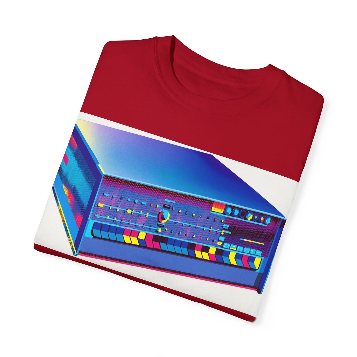 IMSAI 8080 Computer T-Shirt - Modern Art Multi-Color
