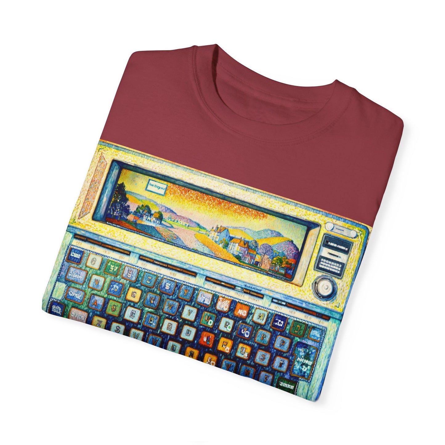 Classic Laptop PC T-Shirt - Paint Art Classic