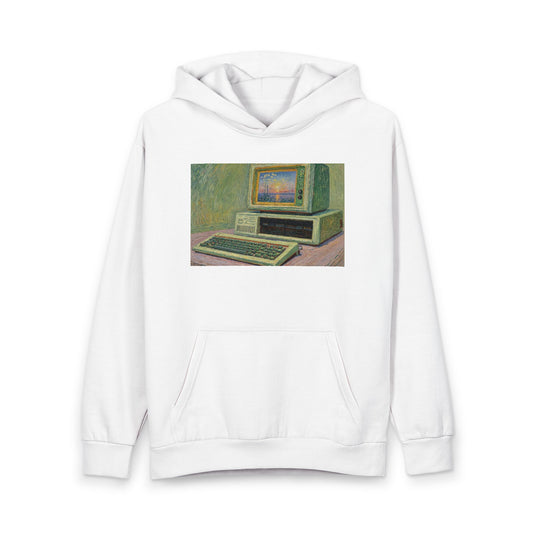 Retro Computer Hoodie — Vintage 5150 PC Graphic Pullover