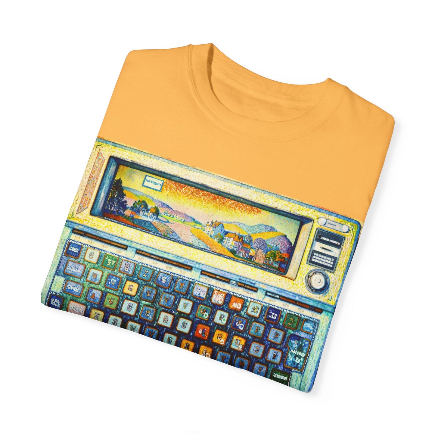 Classic Laptop PC T-Shirt - Paint Art Classic